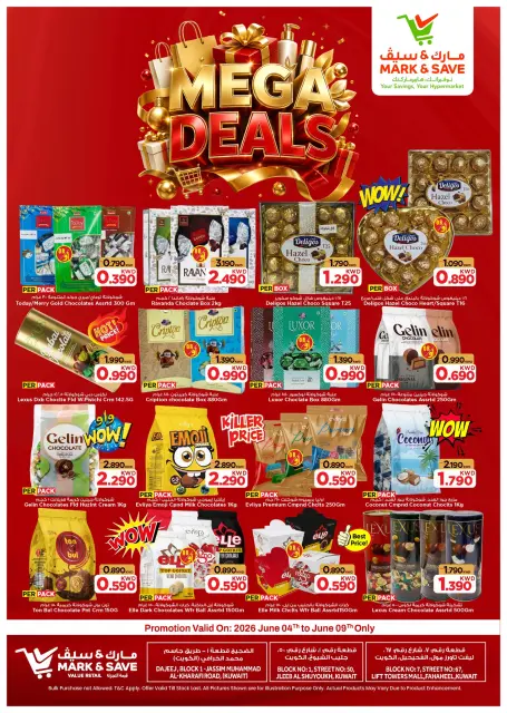 Ofertas de Mark & Save Fahaheel, Aldjyj, Jlyb de 4 a 9 junio 2026 Mega Ofertas - Página 1