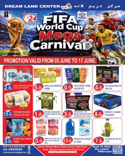 Offres supermarché Dream Land Dyrh de 5 à 17 juin 2026 Méga Carnaval - Page 1