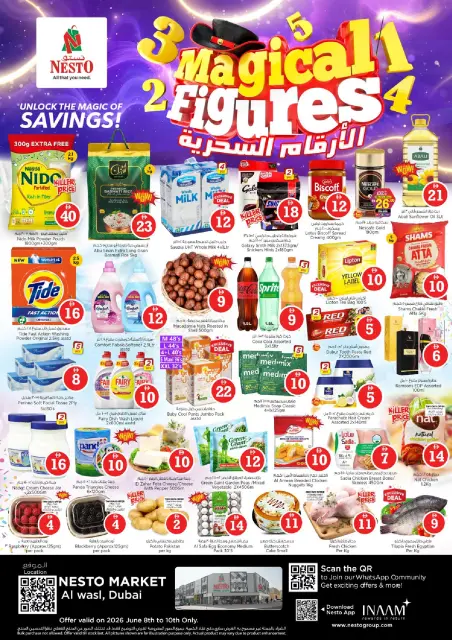 Ofertas de Nesto Al Wasl de 8 a 10 junio 2026 Ofertas de números mágicos - Página 1