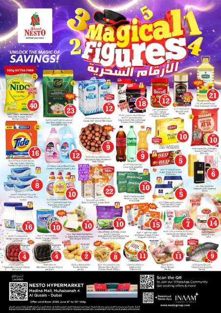 Ofertas de Nesto Almhysnh de 8 a 10 junio 2026 Ofertas de números mágicos - Página 1
