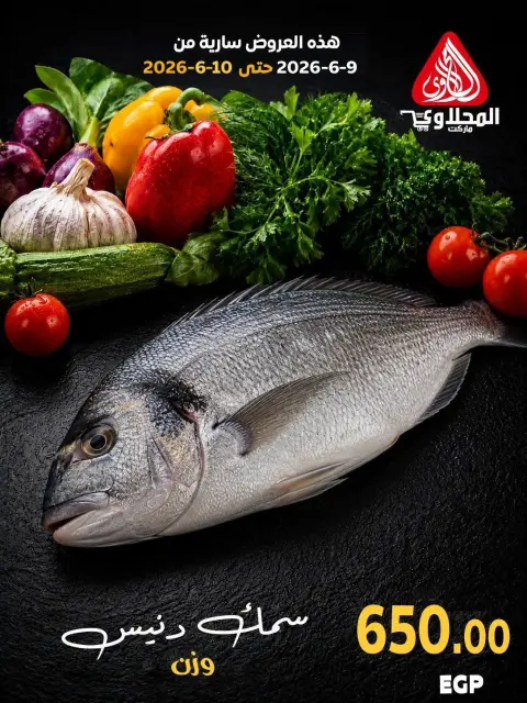 عروض المحلاوى ماركت من ٩ حتى ١٠ يونيو ٢٠٢٦ مهرجان الأسماك - صفحة 9