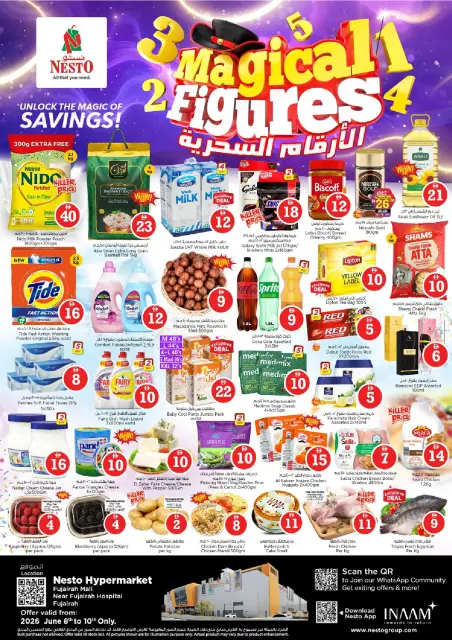 Ofertas de Nesto Fujairah de 8 a 10 junio 2026 Ofertas de números mágicos - Página 1