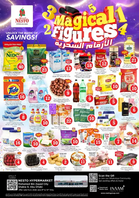 Ofertas de Nesto Bada Zayed de 8 a 10 junio 2026 Ofertas de números mágicos - Página 1