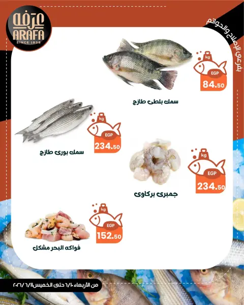 Ofertas de Mercado de Arafa Fayoum de 10 a 11 junio 2026 Venta de pescado - Página 3