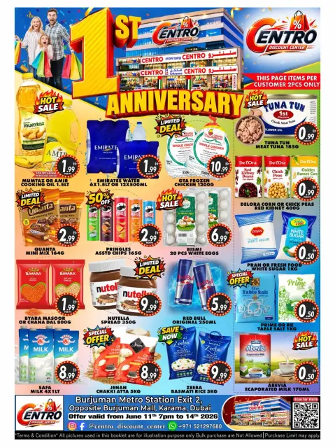 Centro Discount Center offers in BurJuman from 11 to 14 June 2026 Anniversary Sale - Page 7