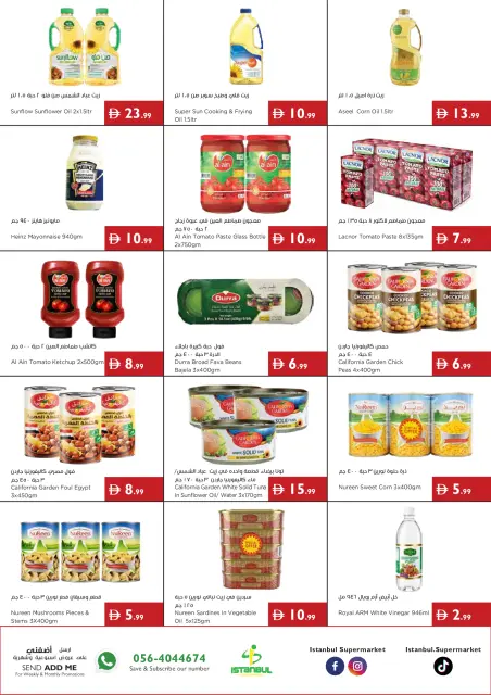 Ofertas de supermercado Istanbul Emiratos Árabes Unidos de 11 a 17 junio 2026 One World One Game - Página 8