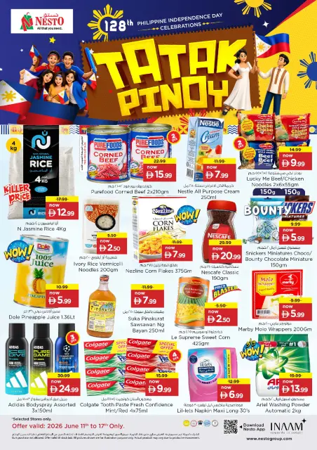 Ofertas de Nesto Emiratos Árabes Unidos de 11 a 17 junio 2026 Ofertas Made in Philippines - Página 1