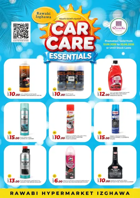 Ofertas de Mercados Rawabi Katar de 12 a 20 junio 2026 productos básicos para el cuidado del coche - Página 4