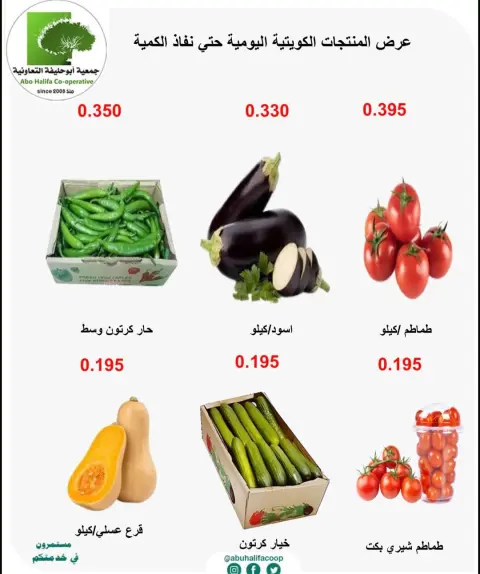 عروض جمعية أبو حليفة التعاونية من ١٥ حتى ١٦ يونيو ٢٠٢٦ عروض الخضار والفواكه - صفحة 6