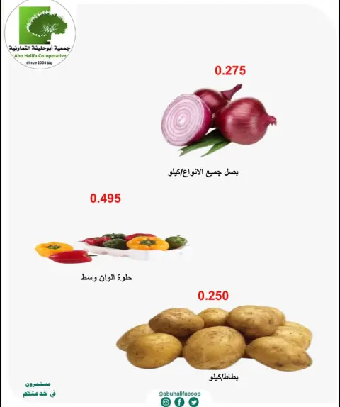 عروض جمعية أبو حليفة التعاونية من ١٥ حتى ١٦ يونيو ٢٠٢٦ عروض الخضار والفواكه - صفحة 2