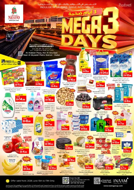 Ofertas de Nesto Emiratos Árabes Unidos de 15 a 17 junio 2026 Mega ofertas de 3 días - Página 1