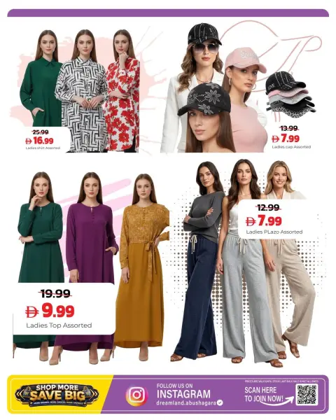 Offres supermarché Dream Land Abu Shagara de 17 à 30 juin 2026 Fashion Deal - Page 2