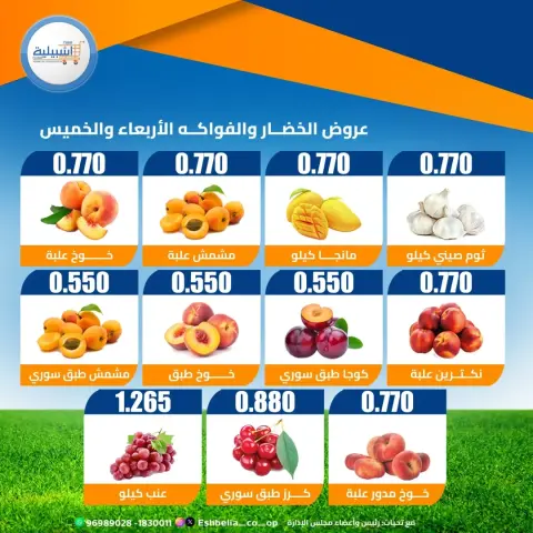 عروض جمعية إشبيلية التعاونية الكويت من ١٧ حتى ١٨ يونيو ٢٠٢٦ عروض الخضار والفواكه - صفحة 2