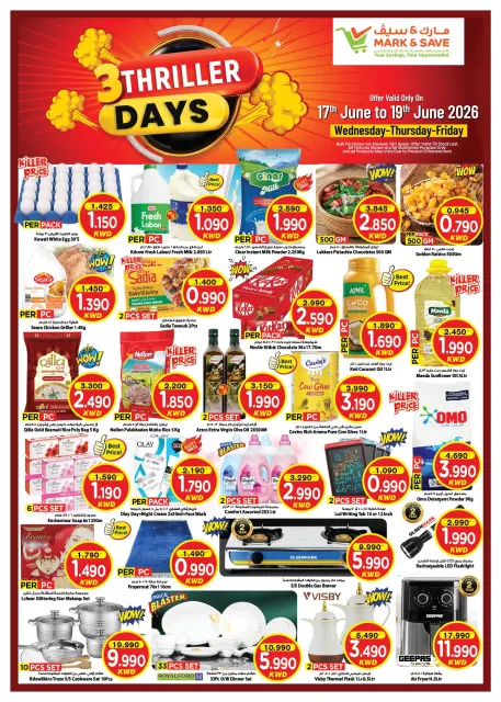 Ofertas de Mark & Save Salmiya de 17 a 19 junio 2026 3 días de suspenso - Página 1