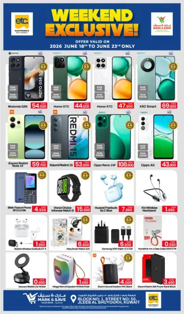 Ofertas de Mark & Save Jlyb de 18 a 23 junio 2026 Ofertas exclusivas de fin de semana - Página 1