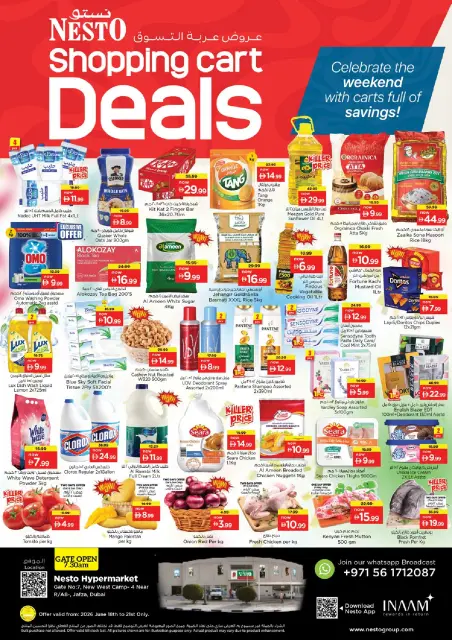 Ofertas de Nesto Jafza de 18 a 21 junio 2026 Ofertas para llenar el carrito - Página 1