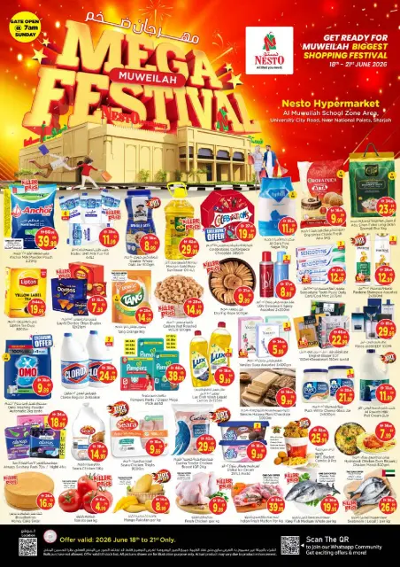 Ofertas de Nesto Muwaileh de 18 a 21 junio 2026 Festival masivo - Página 1