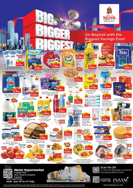 Ofertas de Nesto Fujairah de 18 a 21 junio 2026 Grande/más grande/el más grande - Página 1
