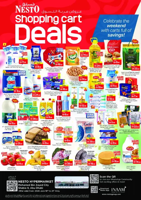 Ofertas de Nesto Bada Zayed de 18 a 21 junio 2026 Cesta de la compra! - Página 1