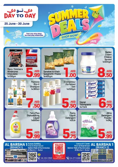 Ofertas de Day to Day Al Barsha de 25 a 30 junio 2026 Ofertas de verano - Página 1