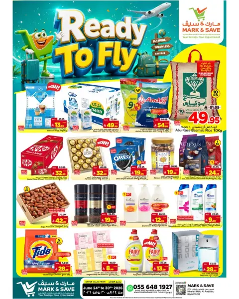 Ofertas de Mark & Save Riyadh de 8 a 14 Muharram 1448 AH (24 – 30 junio 2026) Ofertas de tiempo de viaje - Página 1