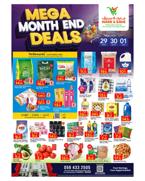 Mark & Save offers in Khalidiya Mall from 29 June to 1 July 2026 Month End Blaster - Page 1