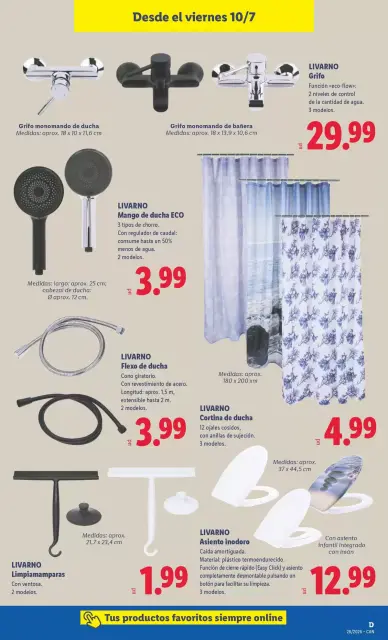 Lidl Spain offers from 6 to 12 July 2026 Bazaar Deals - Page 27