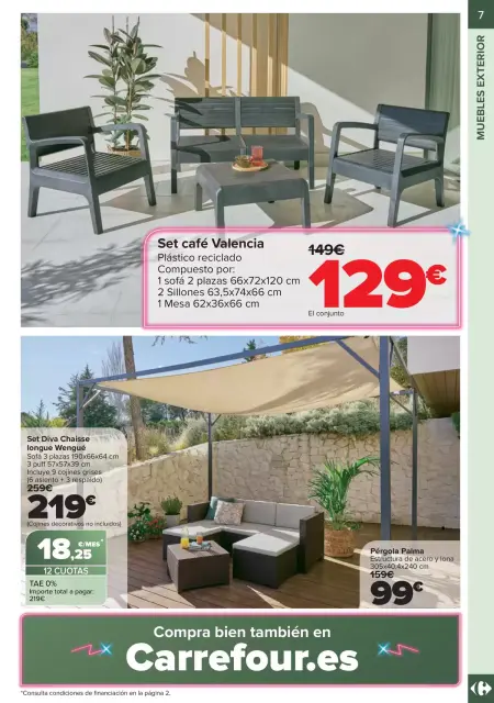 Offres Carrefour Espagne de 19 juin à 8 juillet 2026 Terrasse et jardin - Page 7
