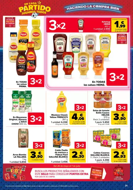 Offres Carrefour Espagne de 25 juin à 13 juillet 2026 3 pour 2 sur plus de 5 000 produits - Page 31