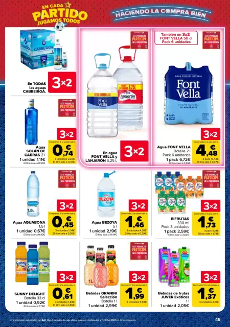 Offres Carrefour Espagne de 25 juin à 13 juillet 2026 3 pour 2 sur plus de 5 000 produits - Page 45