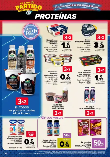 Offres Carrefour Espagne de 25 juin à 13 juillet 2026 3 pour 2 sur plus de 5 000 produits - Page 26