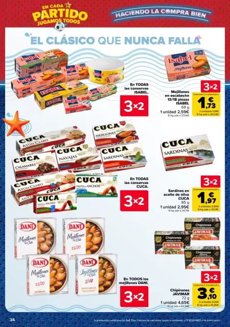 Offres Carrefour Espagne de 25 juin à 13 juillet 2026 3 pour 2 sur plus de 5 000 produits - Page 34
