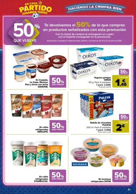 Offres Carrefour Espagne de 25 juin à 13 juillet 2026 3 pour 2 sur plus de 5 000 produits - Page 21