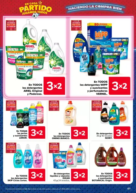 Offres Carrefour Espagne de 25 juin à 13 juillet 2026 3 pour 2 sur plus de 5 000 produits - Page 67