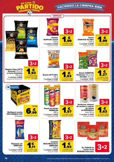 Offres Carrefour Espagne de 25 juin à 13 juillet 2026 3 pour 2 sur plus de 5 000 produits - Page 38