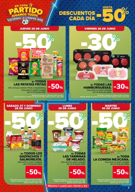 Offres Carrefour Espagne de 25 juin à 13 juillet 2026 3 pour 2 sur plus de 5 000 produits - Page 3