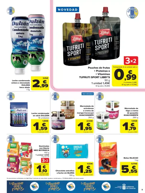 Offres Carrefour Espagne de 25 juin à 13 juillet 2026 RÉGIONAL (Articles locaux d'Alimentation, bonbons, boissons) - Page 9