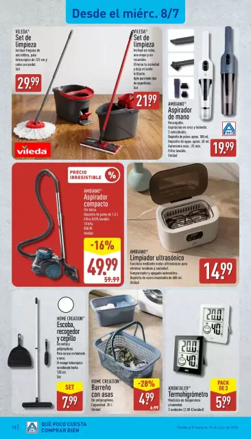 Ofertas de ALDI España de 6 a 12 julio 2026 ¡Qué poco cuesta comprar bien! - Página 12