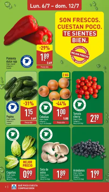Ofertas de ALDI España de 6 a 12 julio 2026 ¡Qué poco cuesta comprar bien! - Página 2
