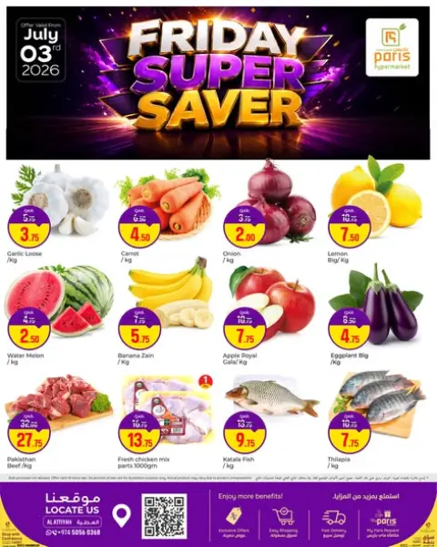 Offres Paris hypermarché Alatyh vendredi 3 juillet 2026 Économies spectaculaires du vendredi - Page 1