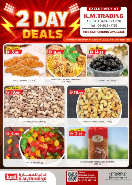 Km trading offers in Abu Shagara from 4 to 5 July 2026 Midweek Deals - Page 3