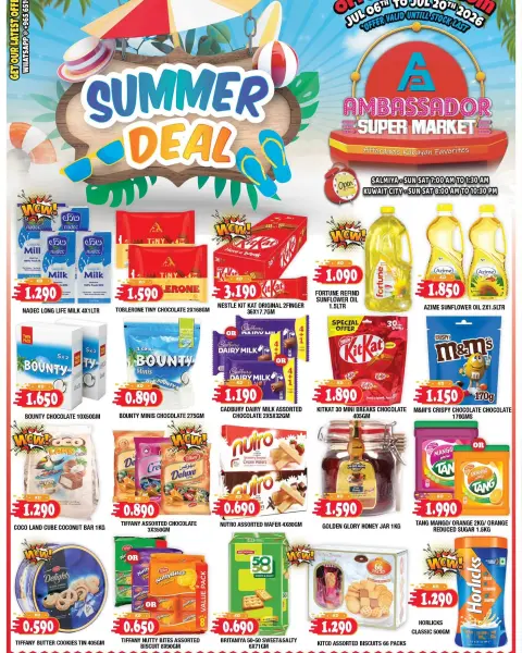 Ambassador Kuwait offers from 6 to 20 July 2026 Summer Deals - Page 1