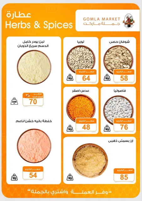 عروض جملة ماركت من ٩ حتى ٢٧ يوليو ٢٠٢٦ عروض أهلا بالصيف - صفحة 12