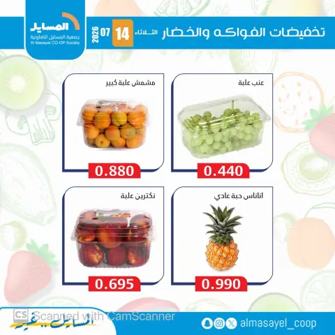 Al Masayel co-op offers Tuesday 14 July 2026 Vegetable and fruit offers - Page 5