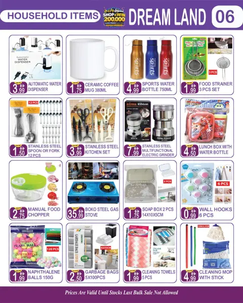 Offres supermarché Dream Land Dubai de 15 à 28 juillet 2026 Vente Jackpot - Page 6