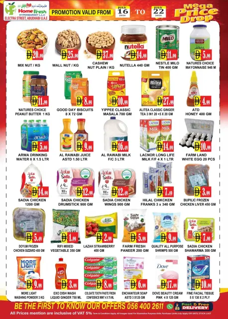 Ofertas de supermercado Home Fresh Abu Dhabi de 16 a 22 julio 2026 Reducción de precios - Página 4