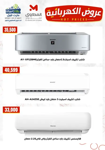 عروض المحلاوى ستورز من ٢٢ حتى ٢٨ يوليو ٢٠٢٦ عروض الأجهزة الكهربائية - صفحة 3