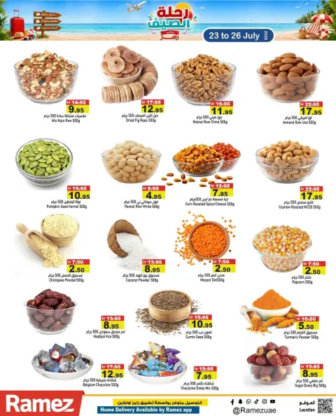 Ramez Markets UAE offers from 23 to 26 July 2026 Summer Trip Deals - Page 6