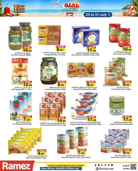 Ramez Markets UAE offers from 23 to 26 July 2026 Summer Trip Deals - Page 10