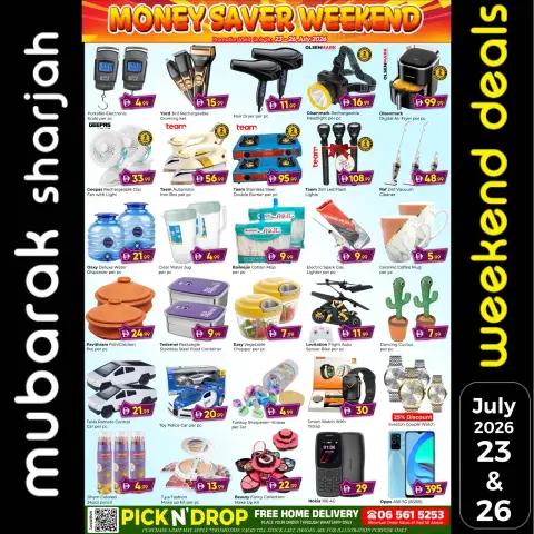 Al Mubarak offers in Sharjah from 23 to 26 July 2026 Weekend Deals - Page 7